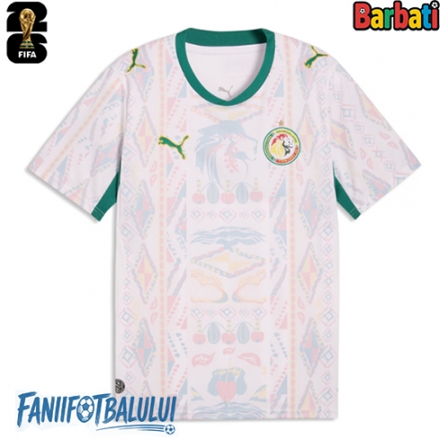 Senegal Tricou Fotbal Replică Mondial 2026 Barbati Acasa Senegal Tricou Fotbal Replică Mondial 2026 Barbati Acasa